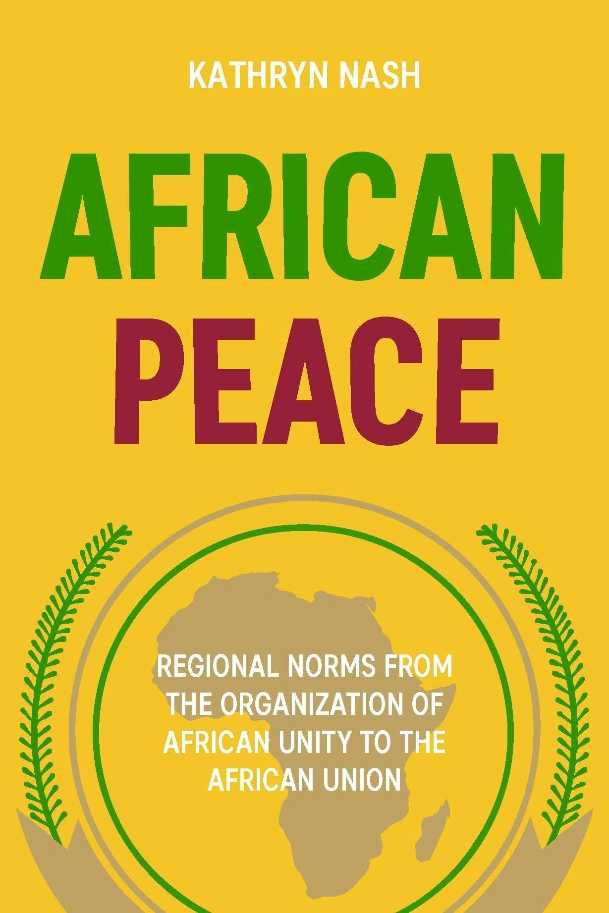 Cover image for African peace ISBN 9781526195593